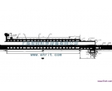 Heat-resistant stainless steel roller type continuous solution heat treatment  furnace 