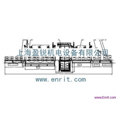 TREATMENT DEVICE FOR T-6 CONTINUOUS MODE AUTOMOBILE ENGINE CYLINDER HEAD