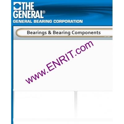 General Bearing Corporation (GBC),向心球軸承、圓錐滾子軸承 (TRB) 和調(diào)心滾子軸承 (SRB),牽引電動機(jī)電樞軸承.