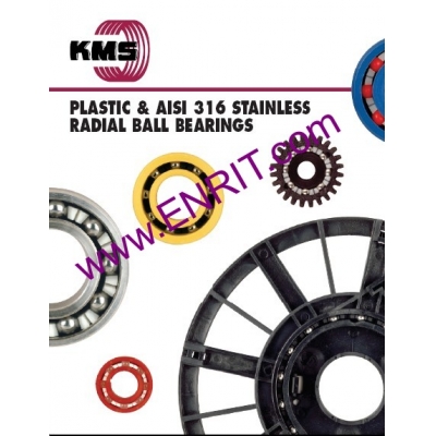 KMS,塑料軸承,熱塑軸承,耐腐蝕軸承,特殊塑料軸承,AISI 316不銹鋼球軸承,塑料軸承座,塑料法蘭座軸承,塑料外球面帶軸承座.