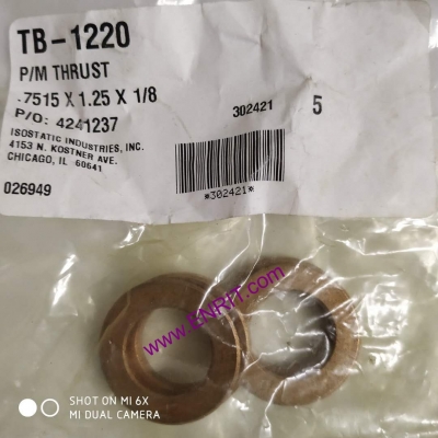 Boston Gear波斯頓推力墊片TB-1220