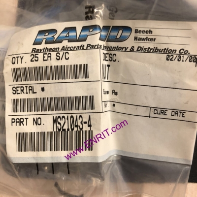 RAPID緊固件航空器材MS21043-4